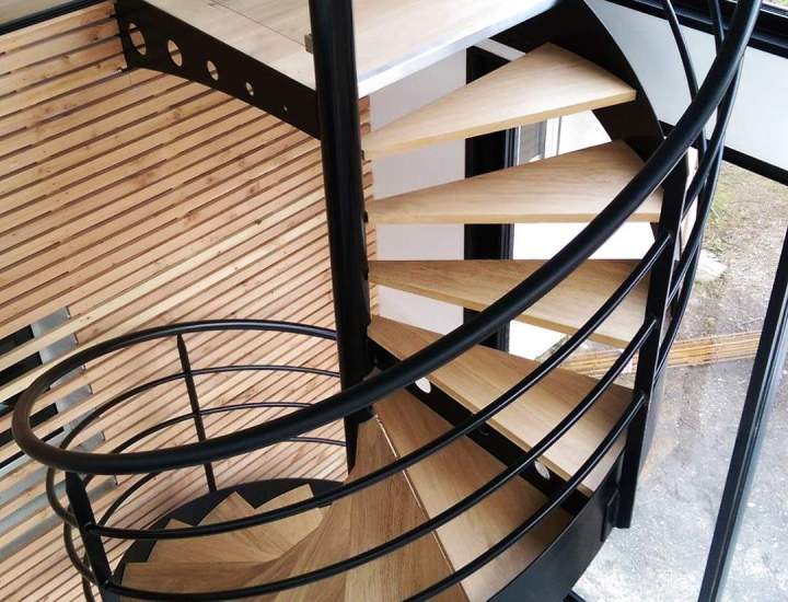 Escalier métallique design Gironde